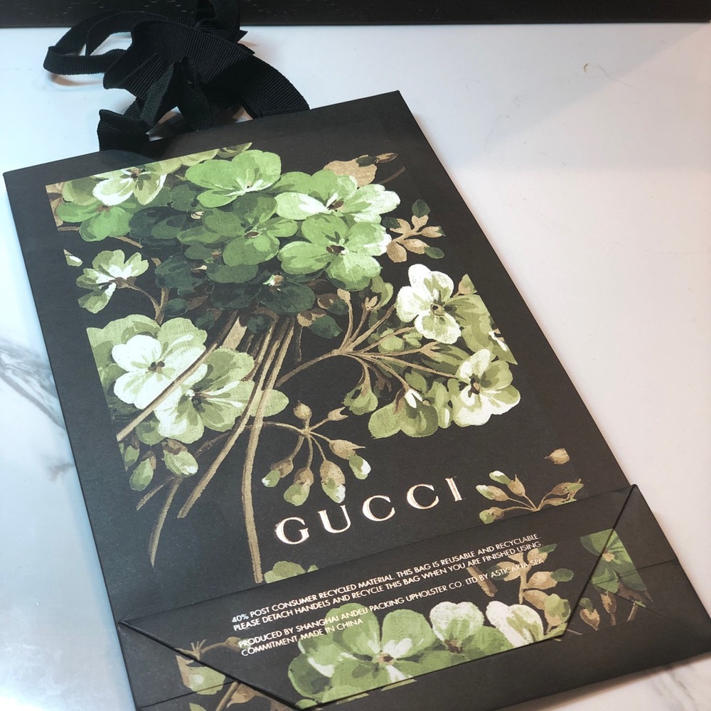 Gucci paper bag shopper bag - Picture 2 of 6